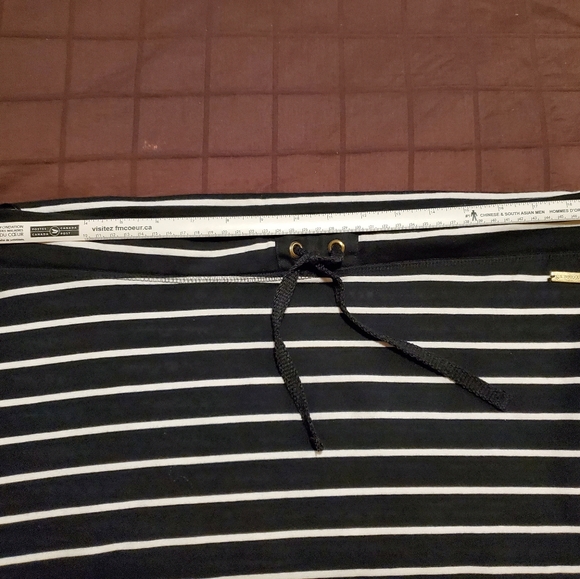 Lauren Nautical Maxi skirt, Dark Navy/black 99% cotton, t-shirt stretch - Picture 6 of 9